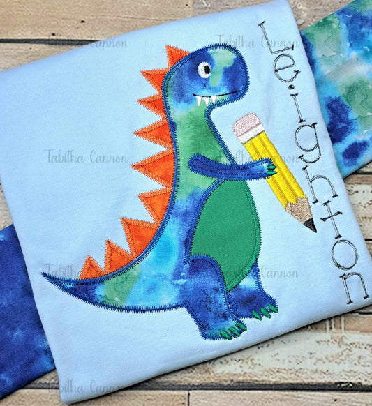 Dino pencil shirt