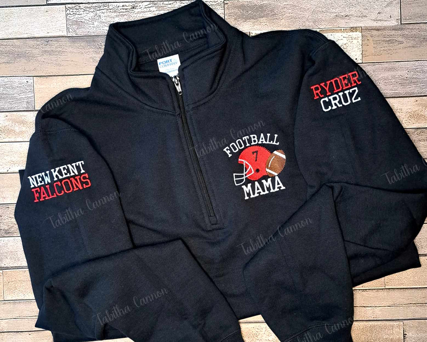 Falcons Football Pullover with two sleeve designs