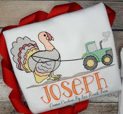 Tractor Turkey shirt