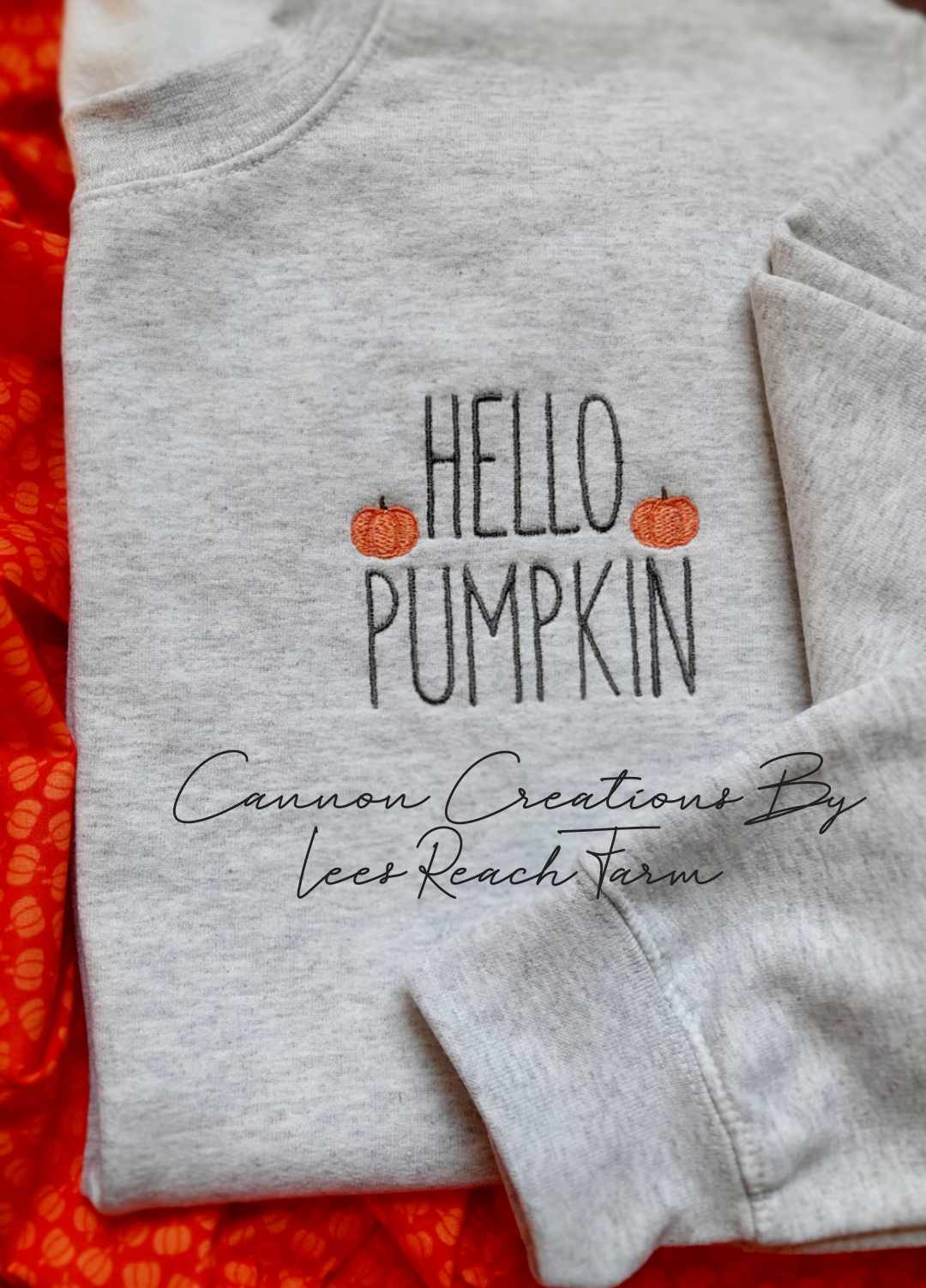 Hello Pumpkin Sweatshirt (Youth & adult sizes)