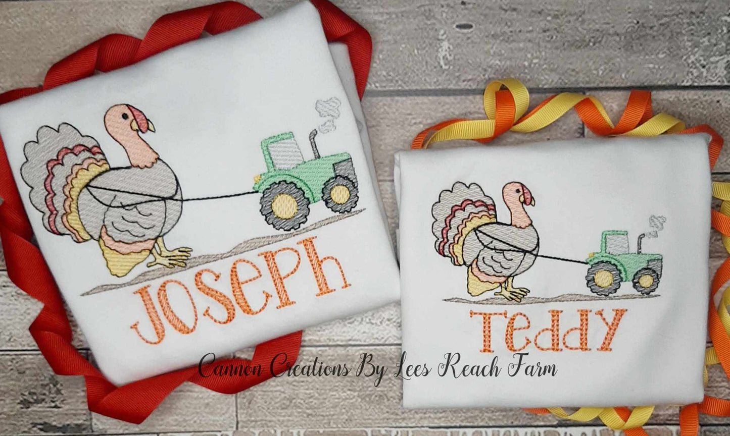 Tractor Turkey shirt