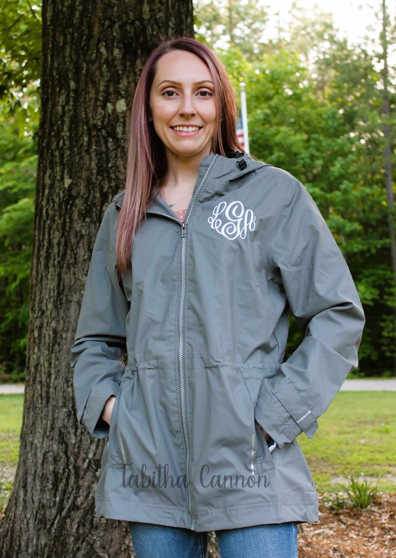 Woman's Monogram Rain Jacket