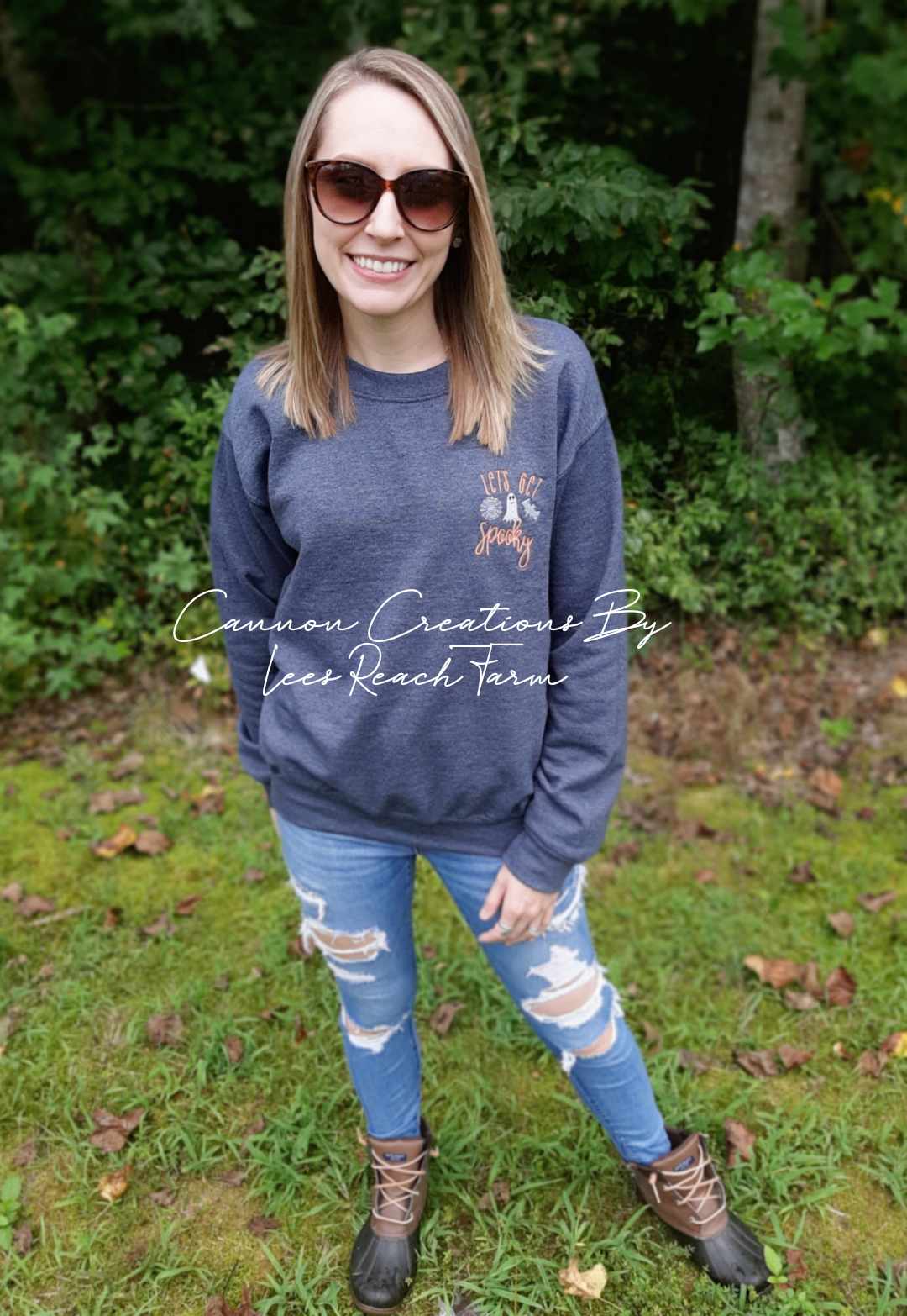 Let's Get Spooky Sweatshirt (Youth & adult sizes)