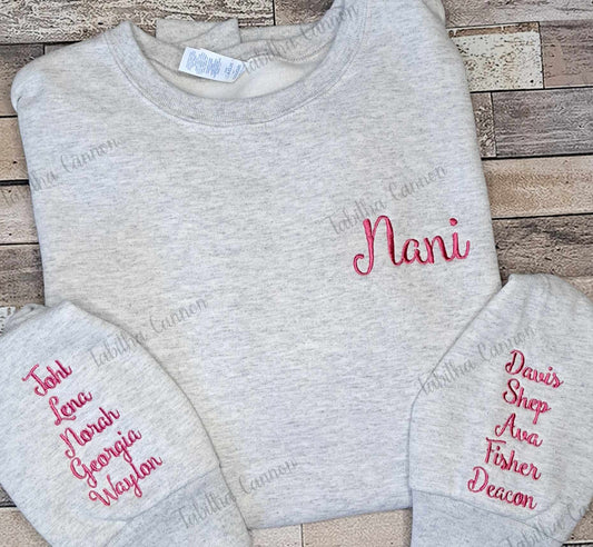 Monogram/Name sweatshirt