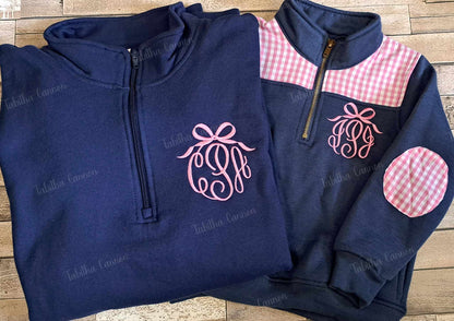 Monogrammed Pullover