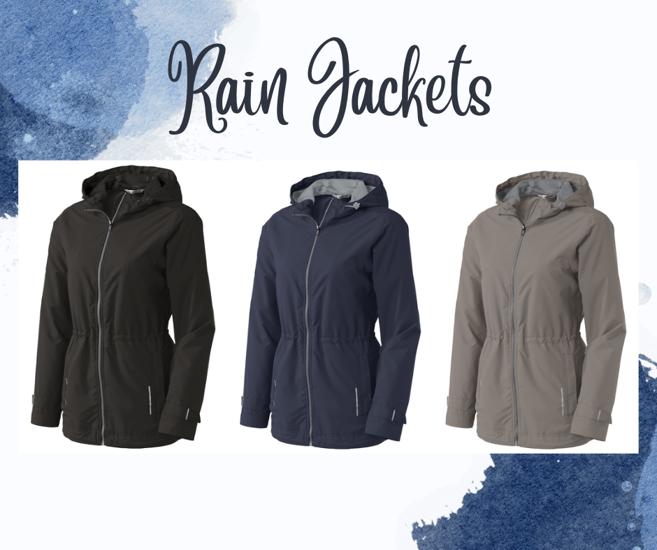 Woman's Monogram Rain Jacket